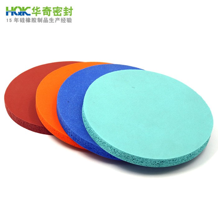 彩色硅膠發泡板